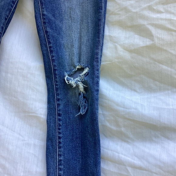 Levi  Strauss blue 711 skinny casual jeans, size 25 - Picture 3 of 8